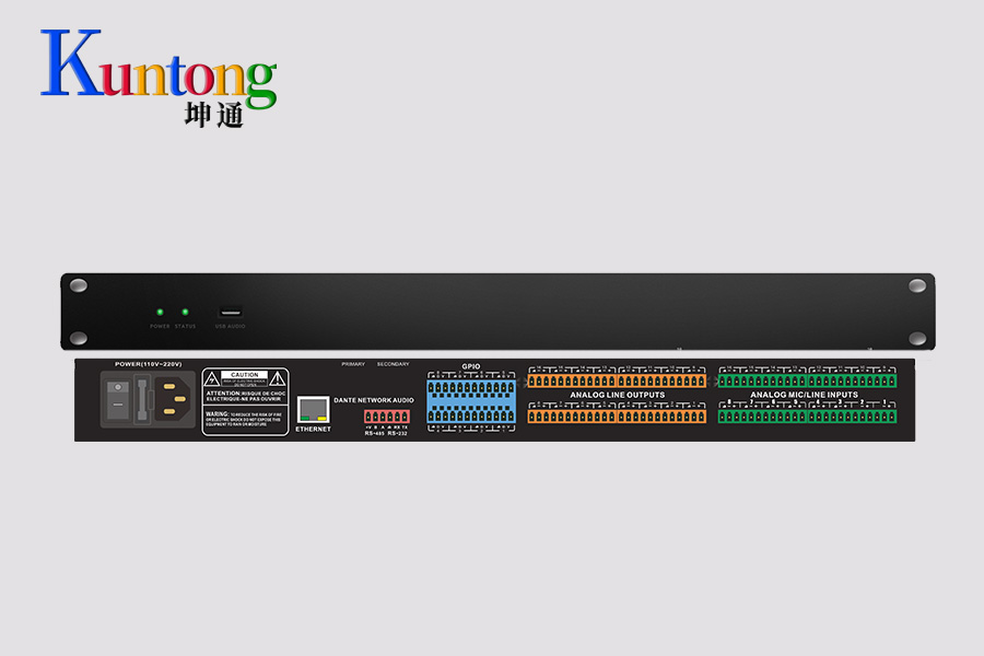 Kuntong坤通KTM-DAP-1616 16进16出数字音频处理器