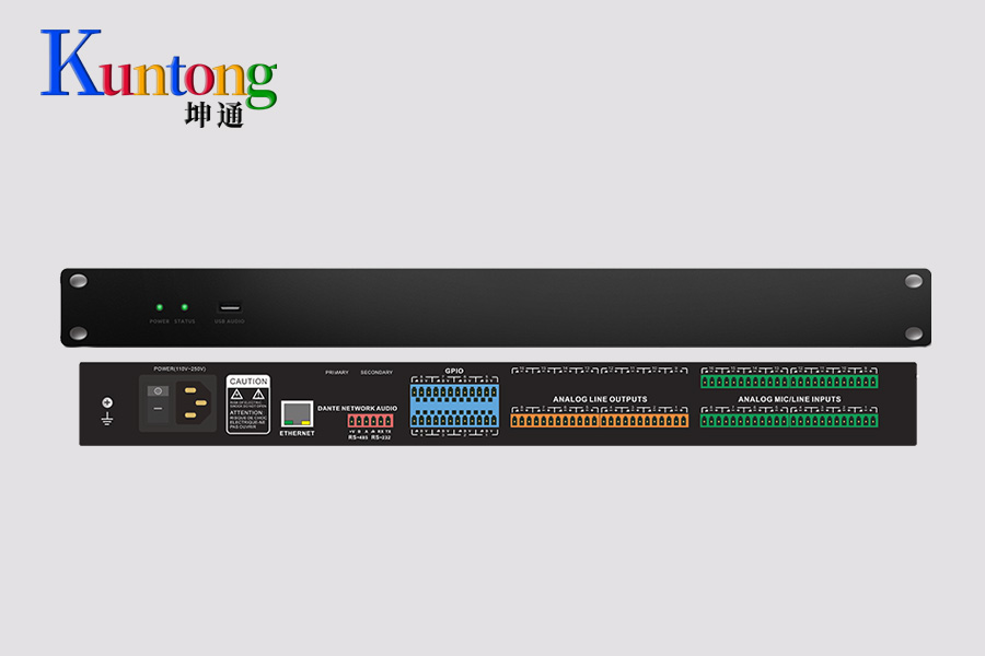 Kuntong坤通KTM-DAP-1608 16进8出数字音频处理器