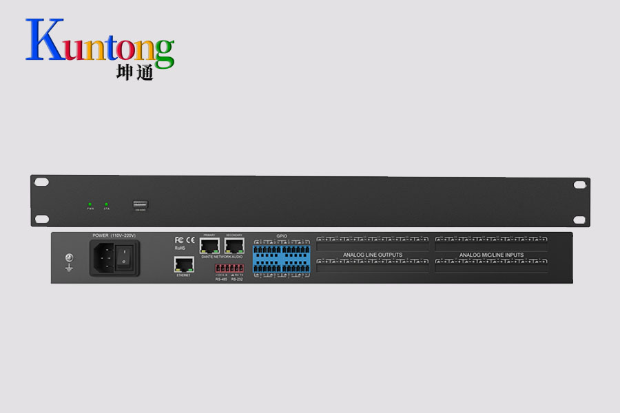 Kuntong坤通KTM-DAP-6464D 64进64出数字音频处理器