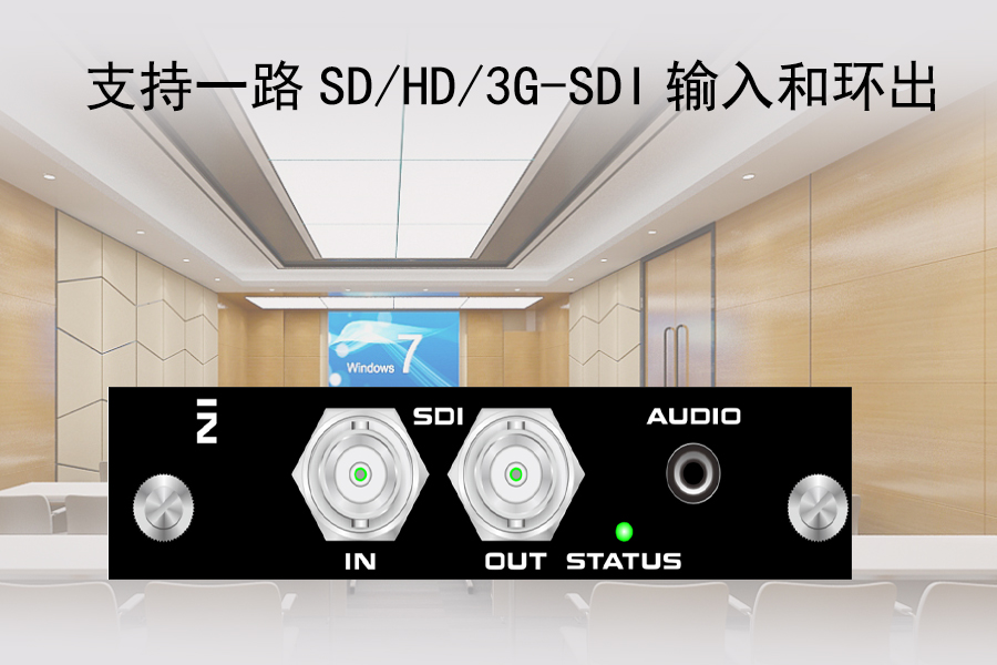 Kuntong坤通KTM-MIX-SDI-IN-A 1080P 3GSDI输入板卡 