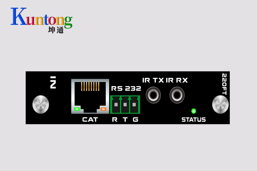 Kuntong坤通KTM-MIX-HDBT-IN-70 1080P 70米HDBT输入板卡