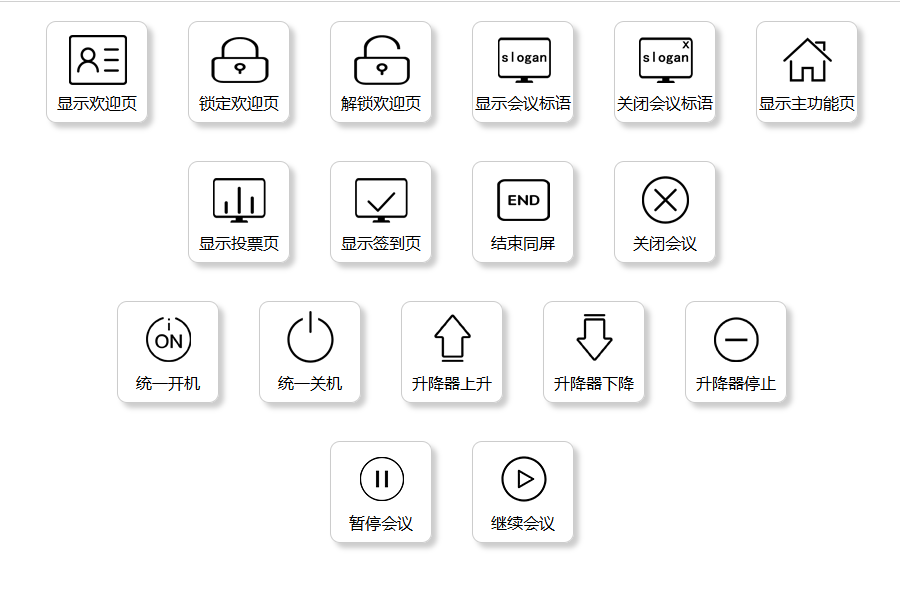 Kuntong坤通无纸化会议系统集中控制功能实现