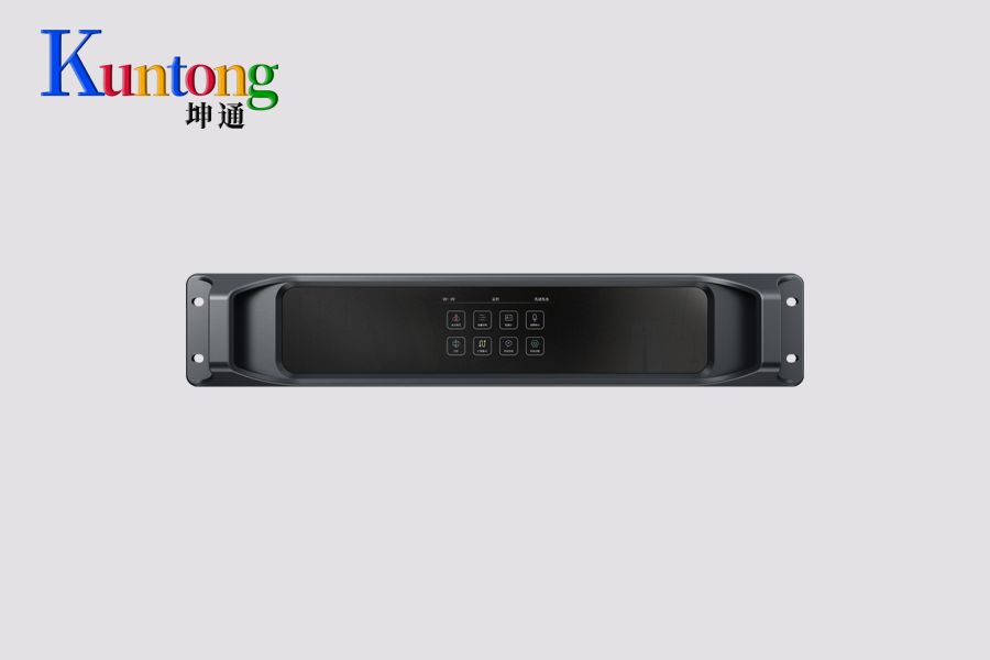Kuntong坤通KTM-DCS-5020M有线融合数字会议主机正面图