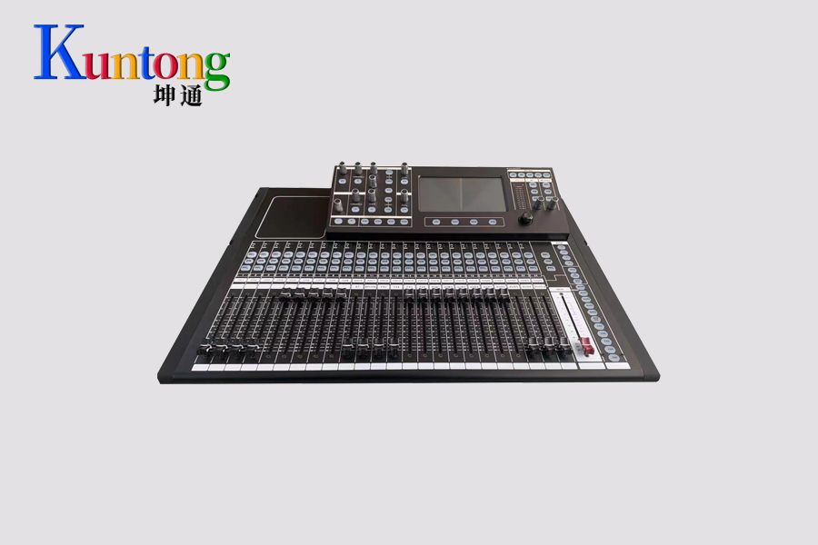 Kuntong坤通KTM-DMC-24数字调音台正面图