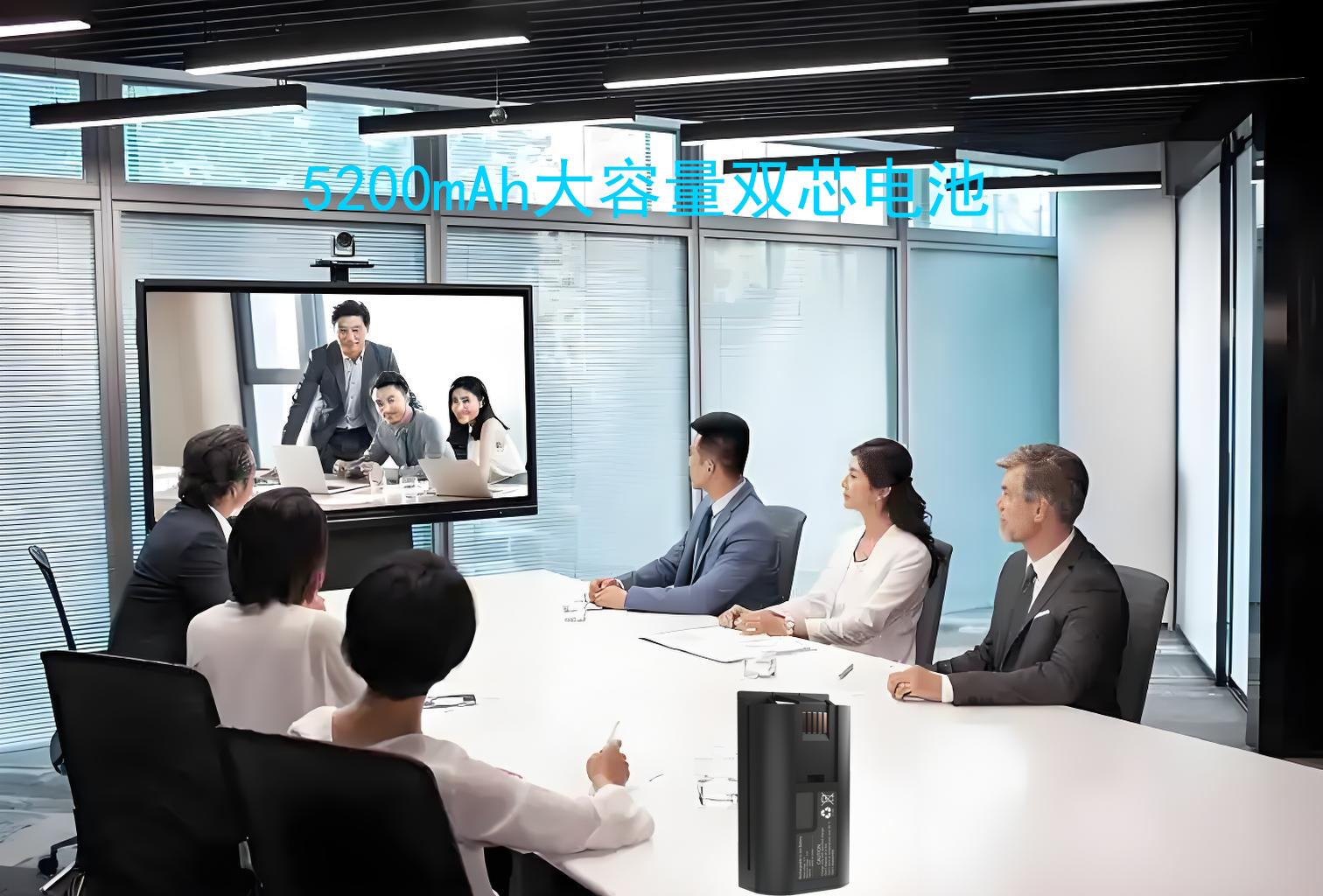 数字会议无线话筒电池