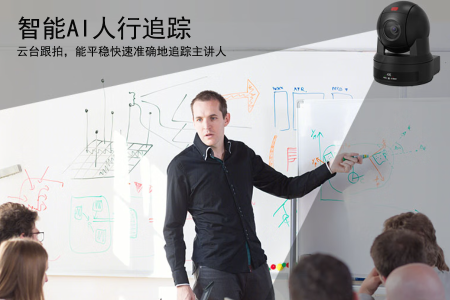 Kuntong坤通 KTM-VCC-UHD30SHNU3 4K会议摄像机人形跟踪