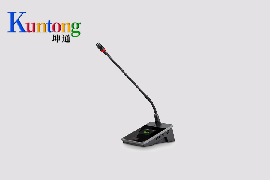 政企会务升级优选|利旺智能坤通KTM-DCS-7153D赋能宁波石化经开区智慧会议室建设